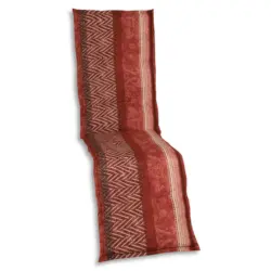 Relaxsesselauflage in Rot, Schwarz, Dunkelrot Graphik