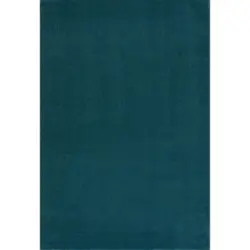 Webteppich 120/170 cm Uni Dunkelblau