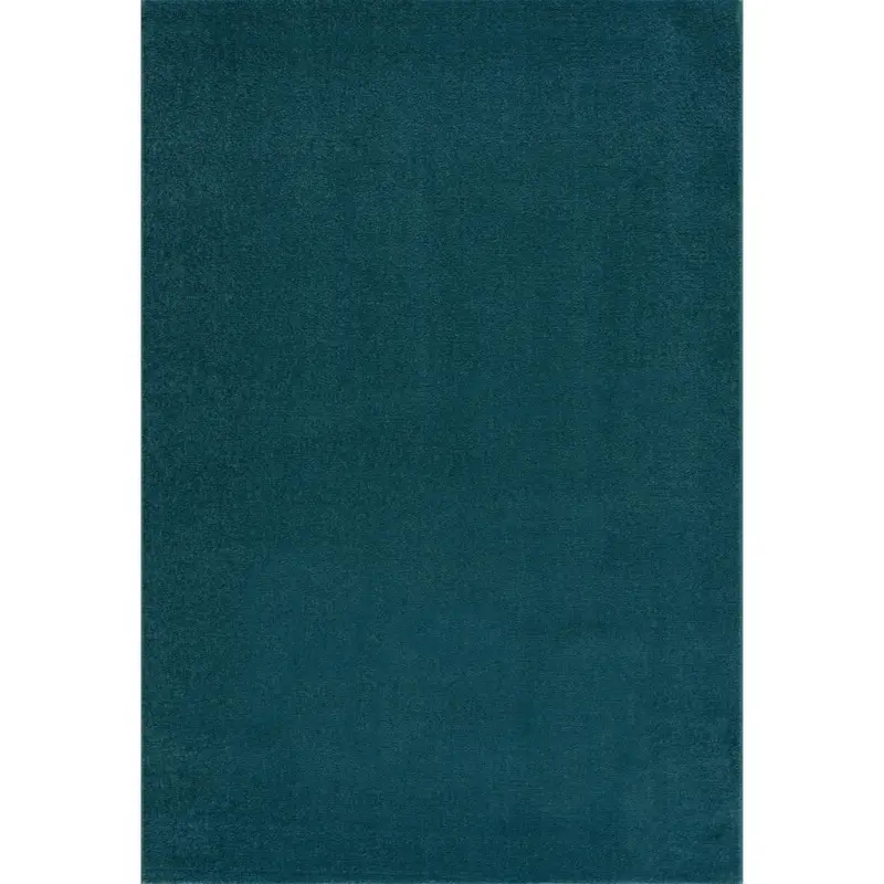 Webteppich 120/170 cm Uni Dunkelblau