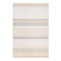 Flachwebeteppich 130/190 cm Ben Orange, Taupe, Sandfarben