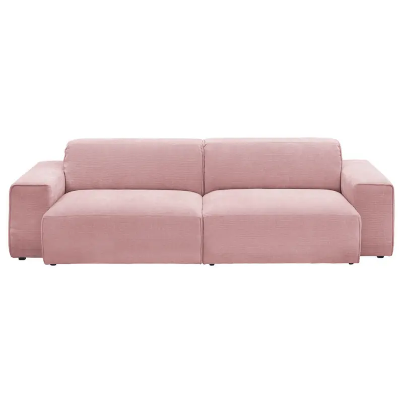 Bigsofa in Chenille Rosa