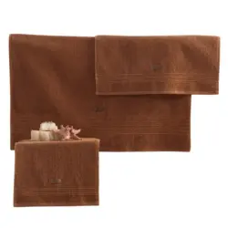 Frottierset Braun 3-teilig