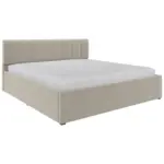 XXXLutz Lauterach - Ihr M&ouml;belhaus bei Bregenz Polsterbett Lattenrost, Bettkasten Beige 180/200 cm