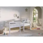 XXXLutz Lauterach - Ihr M&ouml;belhaus bei Bregenz Spielbett Absturzsicherung, Leiter, Rollrost 90/200 cm in Wei&szlig;