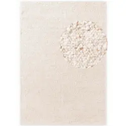 Webteppich 120/170 cm Notting Hill Creme, Beige
