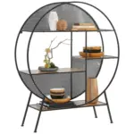 XXXLutz Lauterach - Ihr M&ouml;belhaus bei Bregenz Regal 109,5/131/33 cm Schwarz, Eichefarben