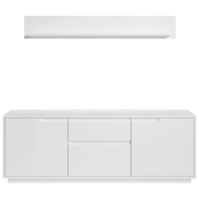 Tv-Element Wei&szlig; 169/60/38 cm