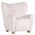 XXXLutz Lauterach - Ihr M&ouml;belhaus bei Bregenz Sessel in Pl&uuml;sch Wei&szlig;