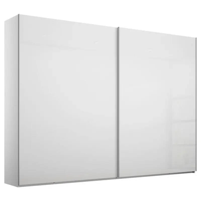 Schwebet&uuml;renschrank in Wei&szlig;