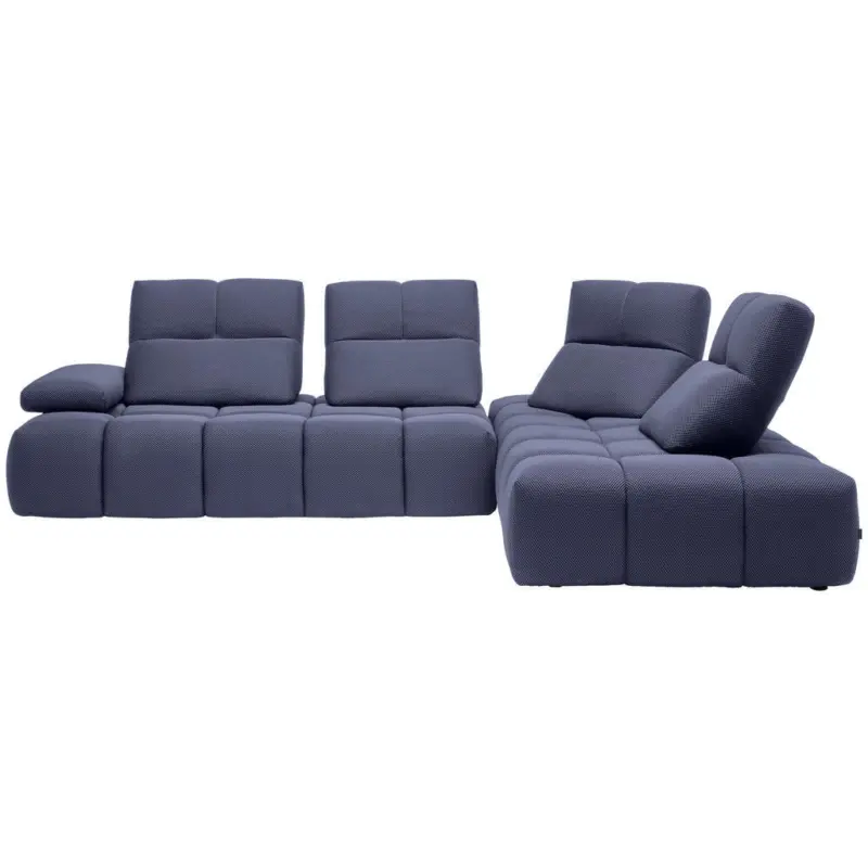 Ecksofa in Struktur Violett 313/233 cm