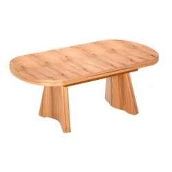 Couchtisch in Holz 125-165,5/71/54-73 cm