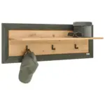 XXXLutz Lauterach - Ihr M&ouml;belhaus bei Bregenz Wandboard in 106,2/33,5/21,6 cm Eichefarben, Dunkelgrau