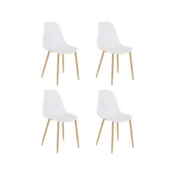 Stuhl-Set 4 St&uuml;ck gastro- und objekttauglich