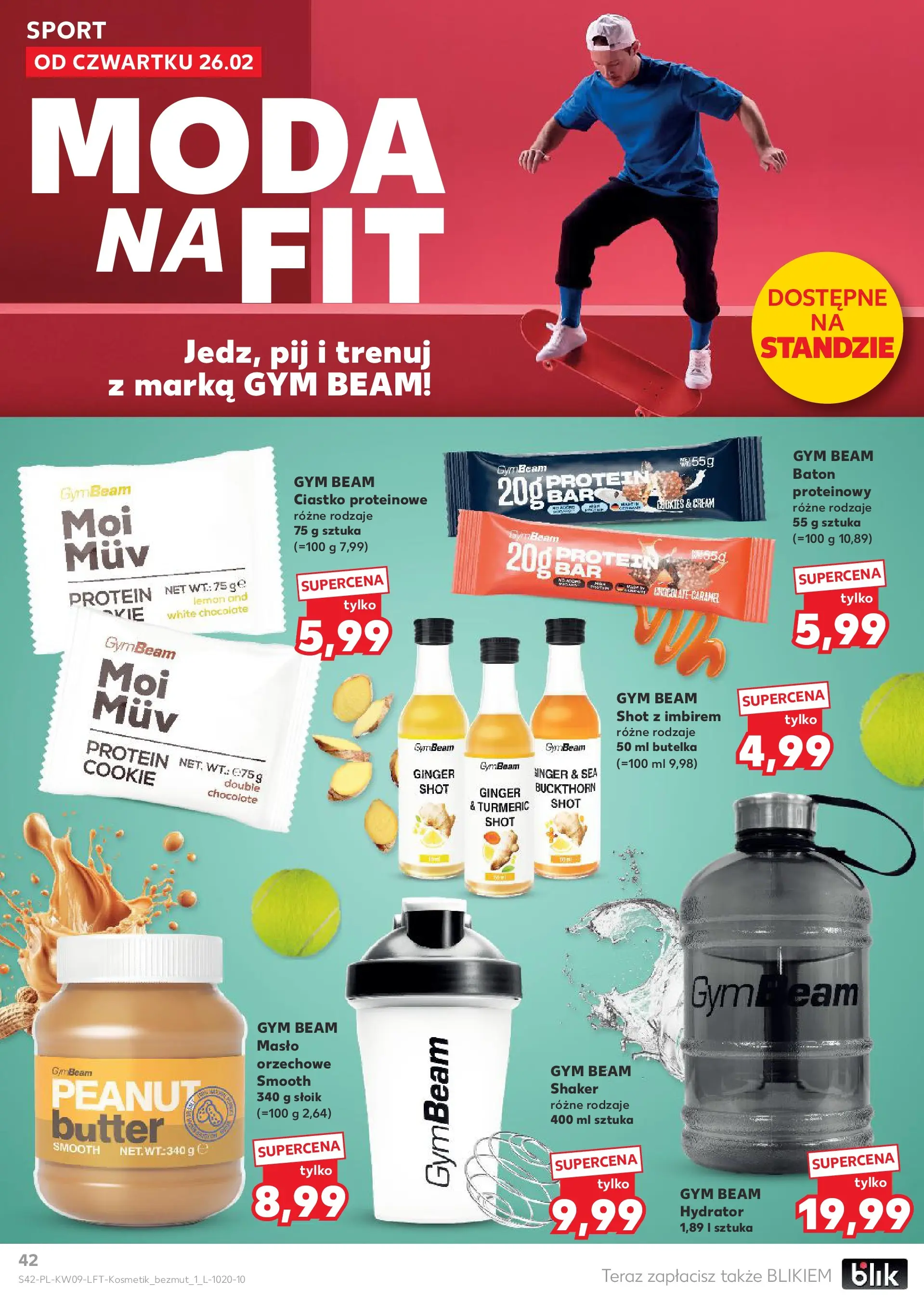 Kaufland gazetka od 26.02.2026 - od jutra PDF | Strona: 42 | Produkty: Baton, Masło