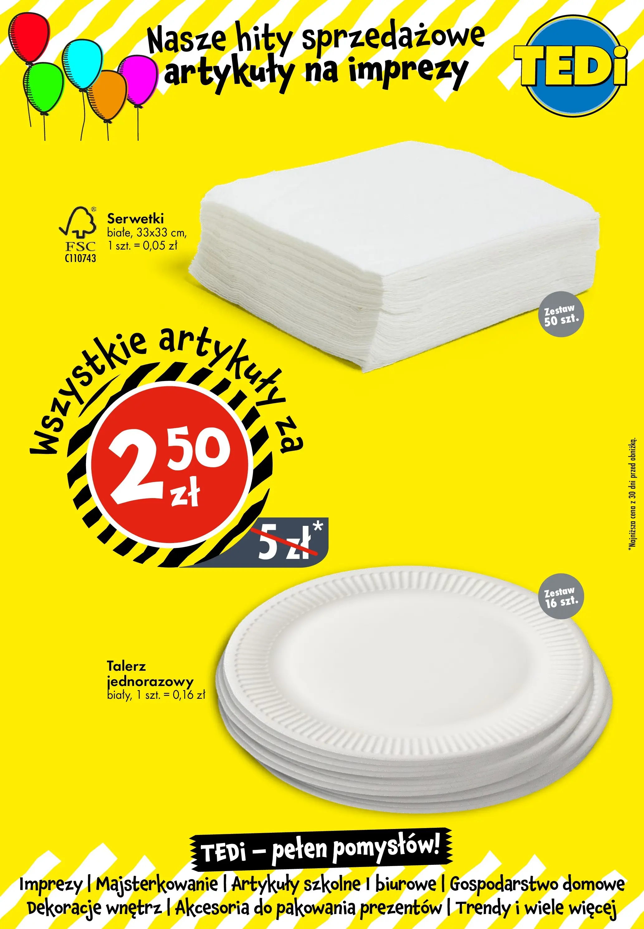 TEDi Gazetka - Rzeszów od (24.02.2026 - 03.03.2026) | Strona: 5 | Produkty: Artykuły szkolne