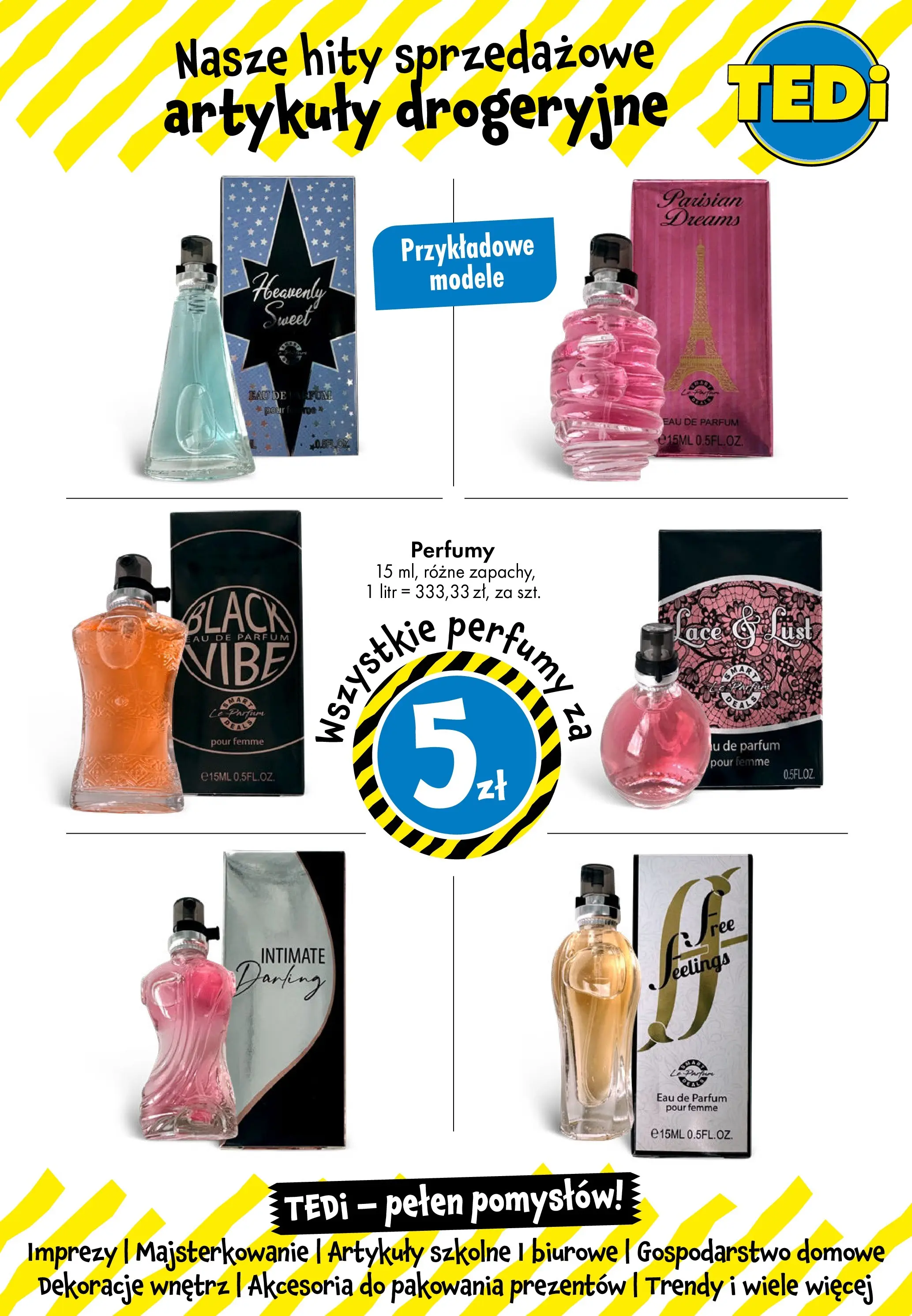 TEDi Gazetka - Rzeszów od (24.02.2026 - 03.03.2026) | Strona: 16 | Produkty: Perfumy, Artykuły szkolne