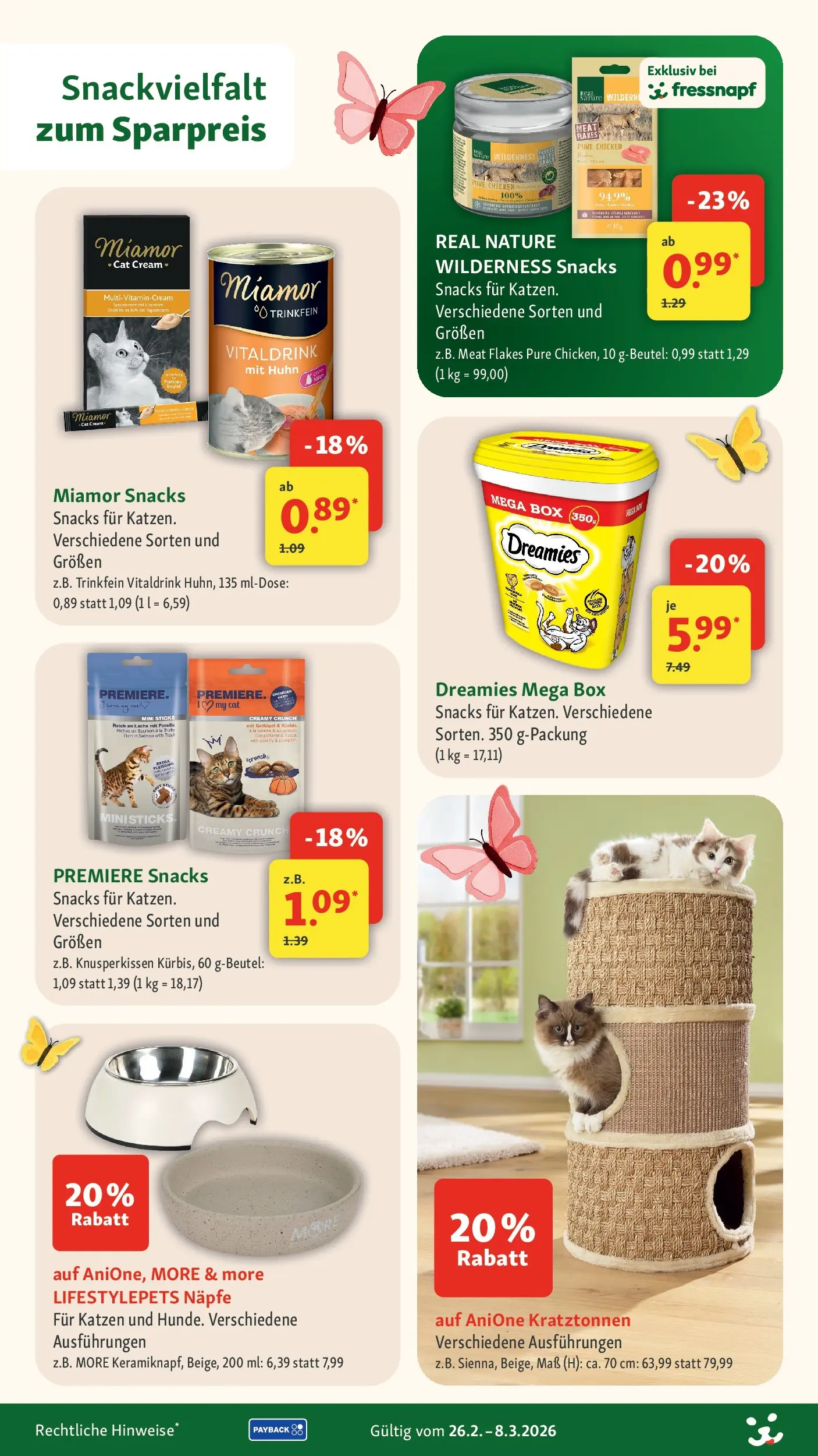 Fressnapf - Fressnapf: Jetzt wird’s Frühling (ab 25.02.2026) zum Blättern | Seite: 9 | Produkte: Box, Lachs