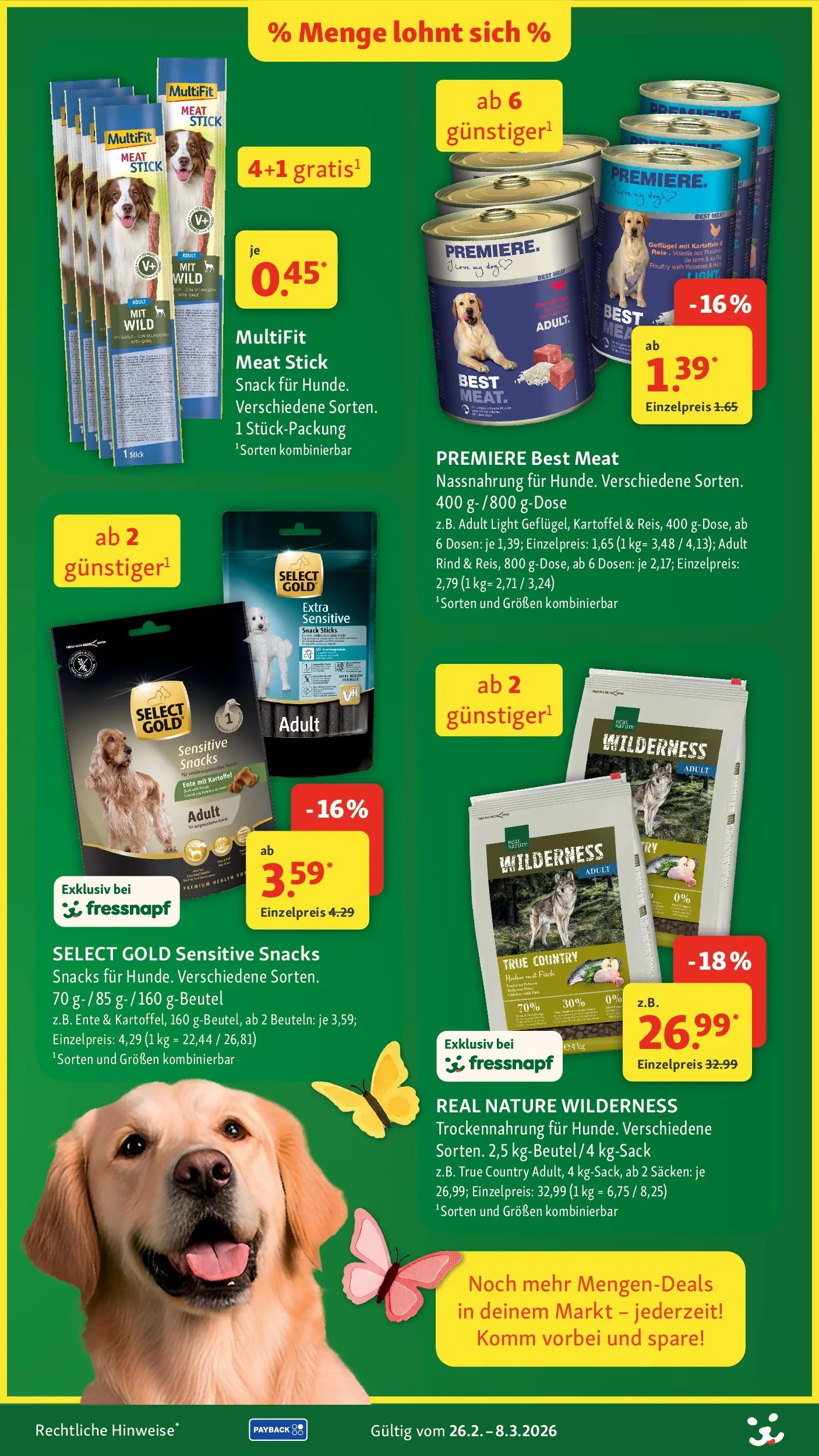 Fressnapf - Fressnapf: Jetzt wird’s Frühling (ab 25.02.2026) zum Blättern | Seite: 13 | Produkte: Fisch, Kartoffeln, Ente