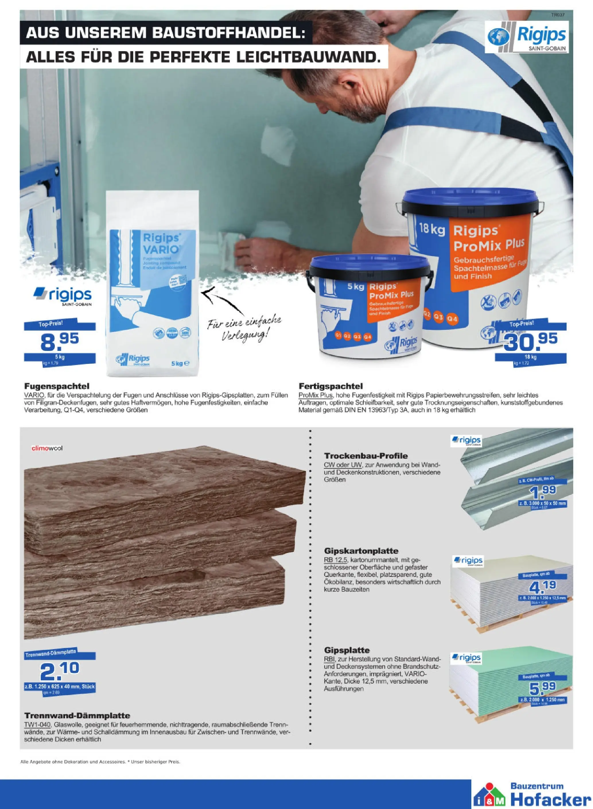 Angebote - Bauzentrum Hofacker: Garten (ab 06.03.2026) zum Blättern | Seite: 7 | Produkte: Finish