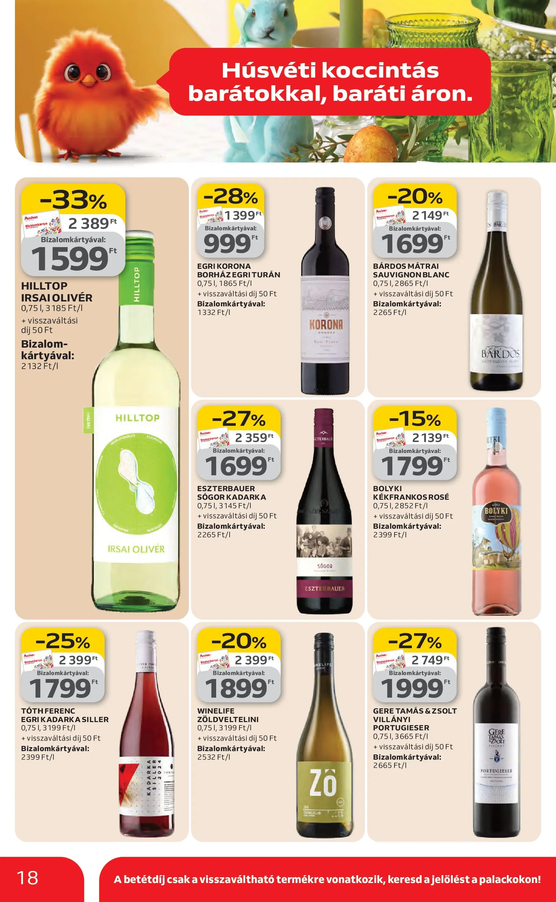 Auchan Akciós újság Kecskemét - 2026.02.26. -tól/töl > akció, lapozható szórólap 🛍️ | Oldal: 18