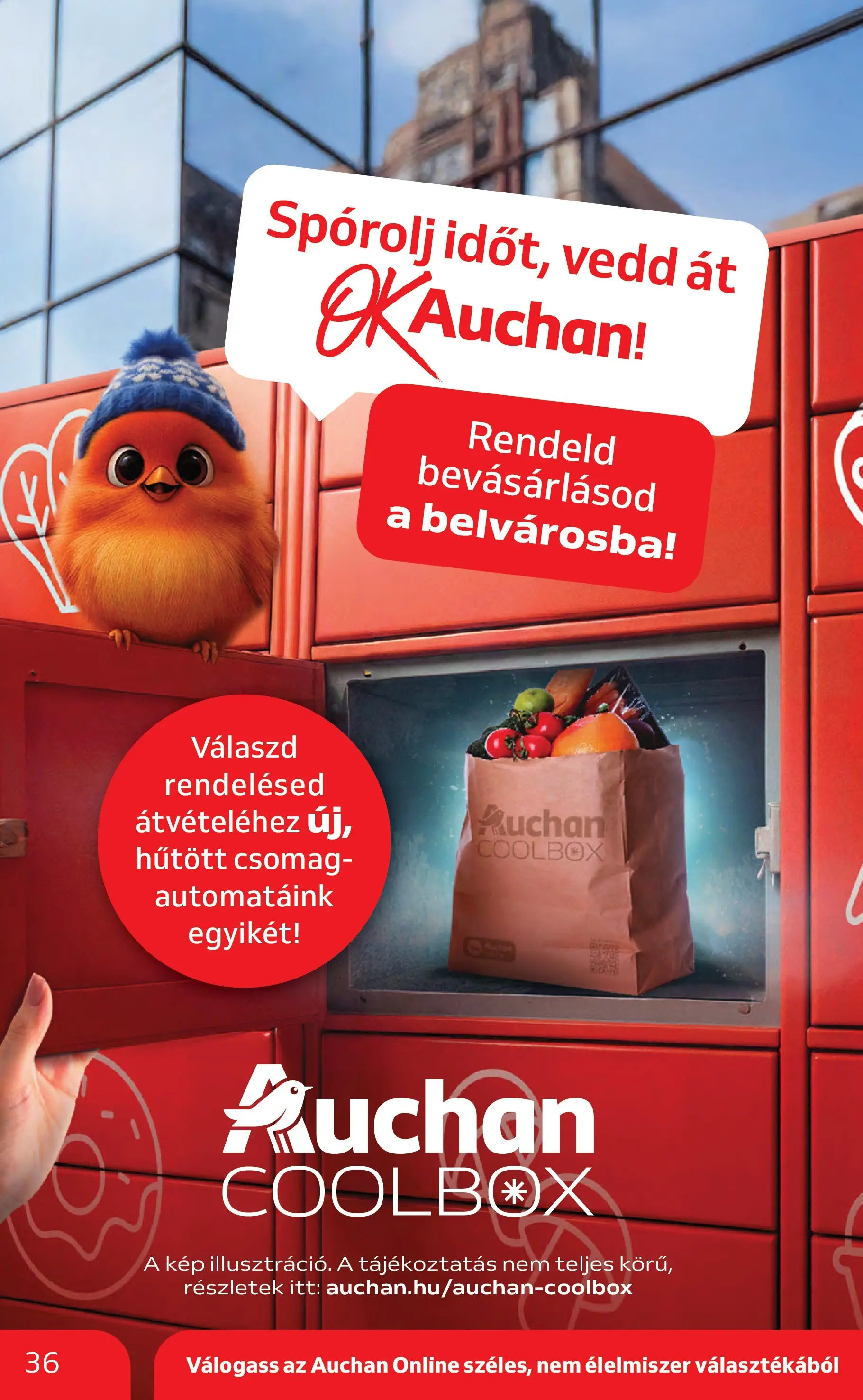 Auchan Akciós újság Kecskemét - 2026.02.26. -tól/töl > akció, lapozható szórólap 🛍️ | Oldal: 36