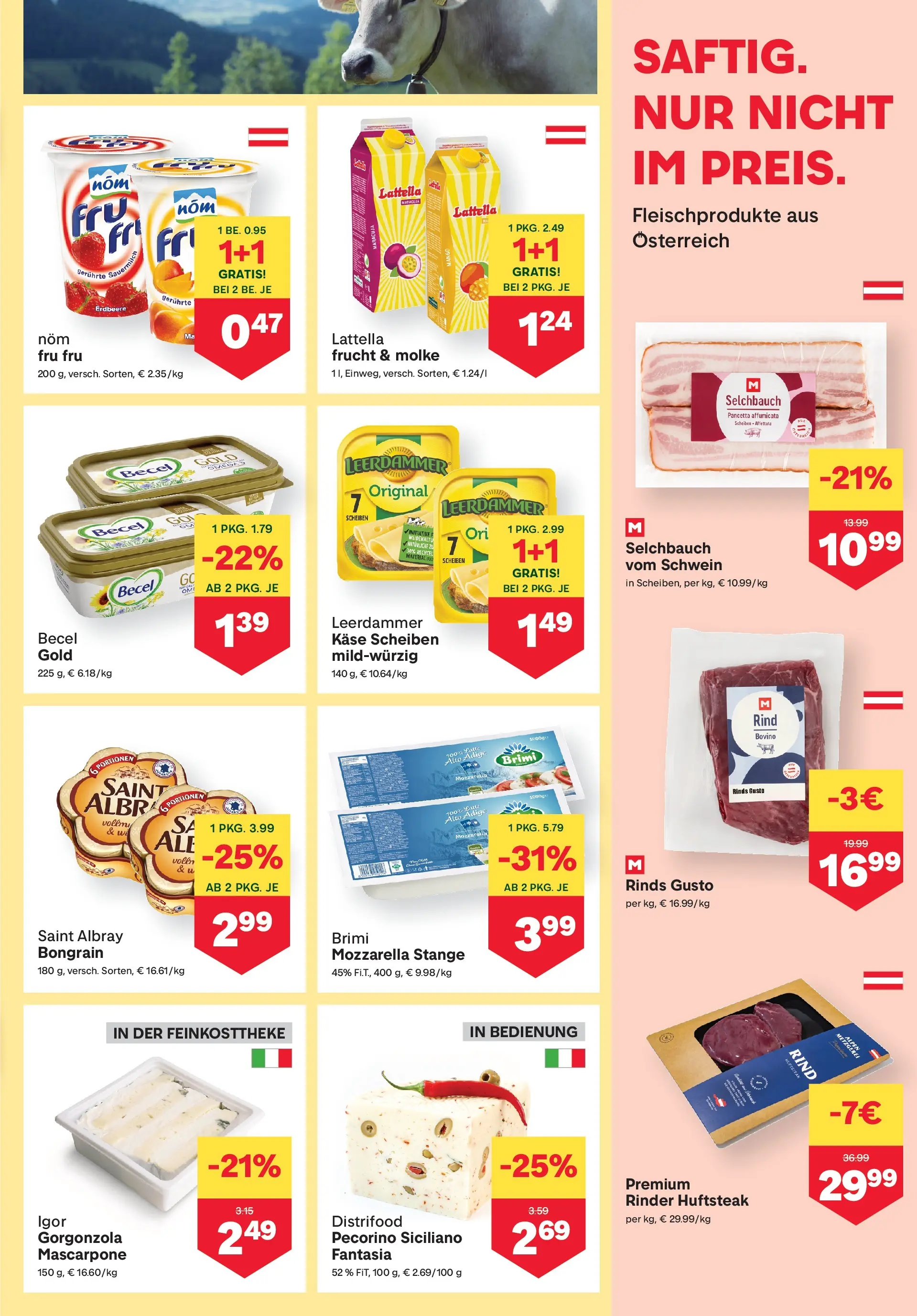 MPREIS St.Gallenkirch von 04.03.2026 - Aktuelle Angebote | Seite: 3 | Produkte: Käse