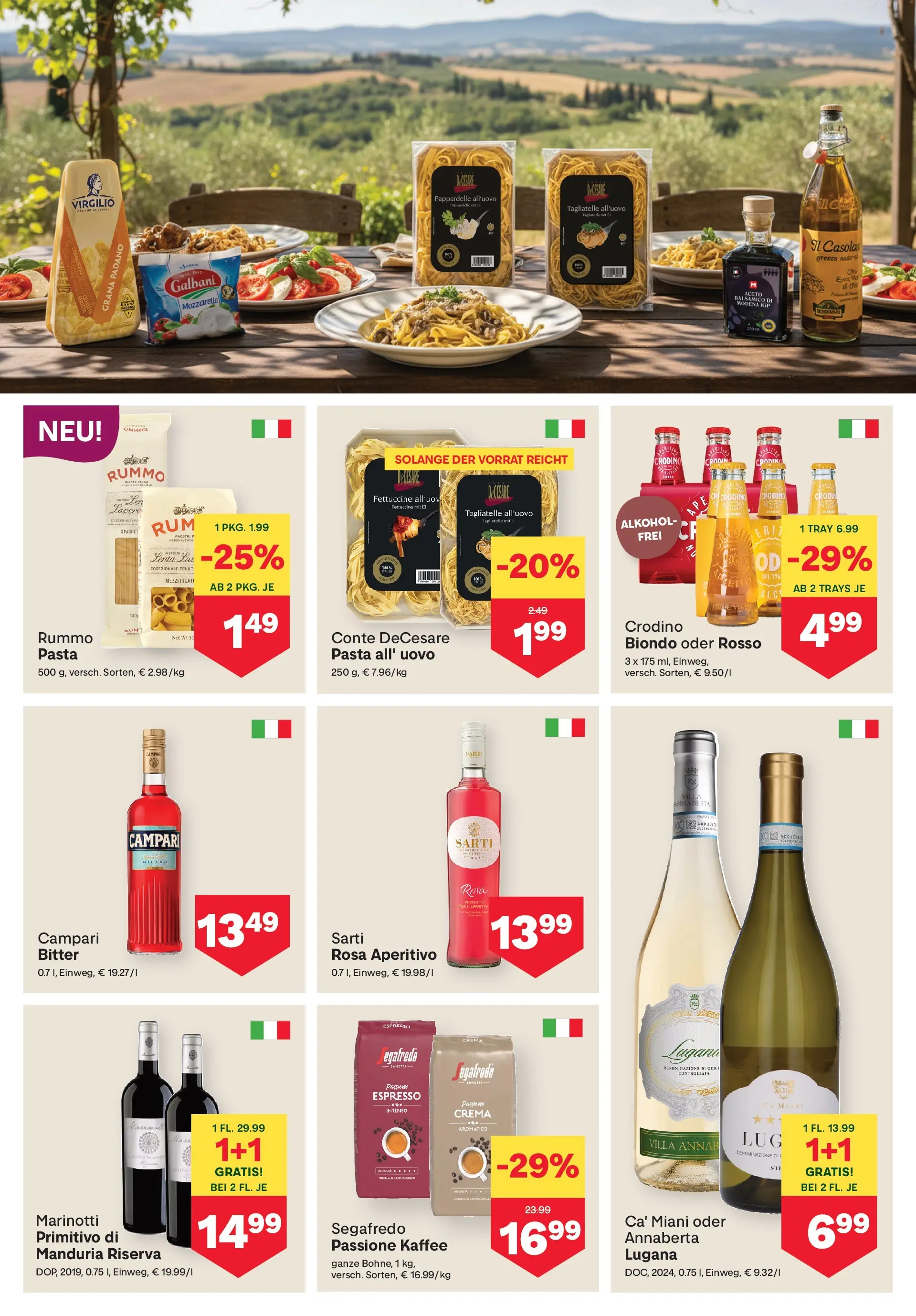 MPREIS St.Gallenkirch von 04.03.2026 - Aktuelle Angebote | Seite: 7 | Produkte: Pasta, Nauriit, Kaffee