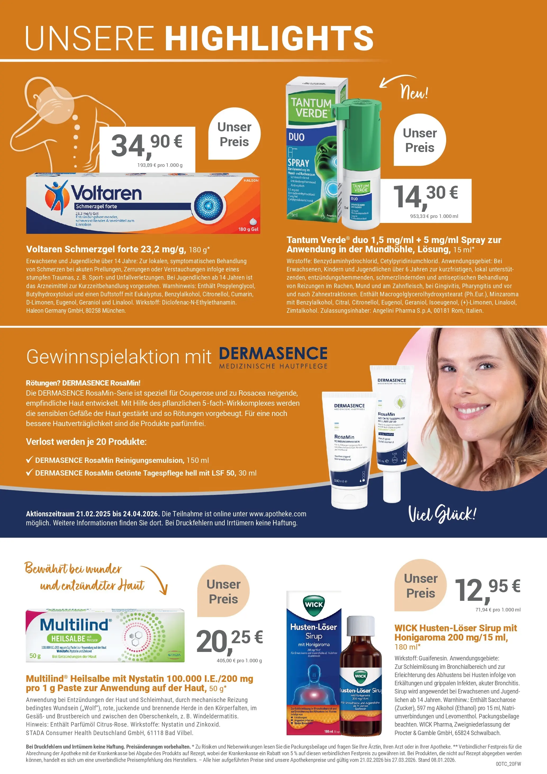 Angebote - Ihre Apotheke vor Ort: Jetzt alle Angebote auch online entdecken! (ab 20.02.2026) zum Blättern | Seite: 2 | Produkte: Bad, Sirup