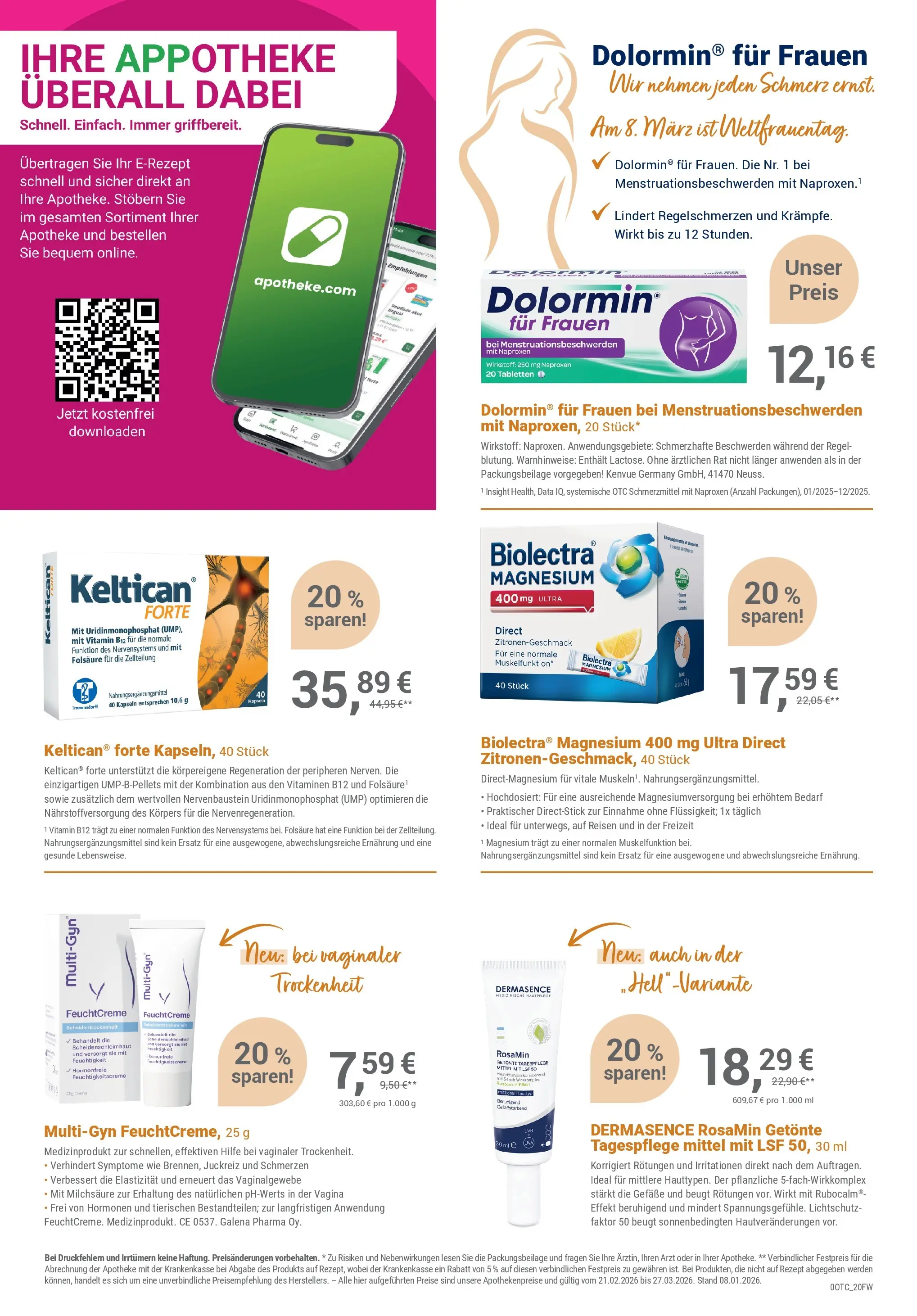 Angebote - Ihre Apotheke vor Ort: Jetzt alle Angebote auch online entdecken! (ab 20.02.2026) zum Blättern | Seite: 6