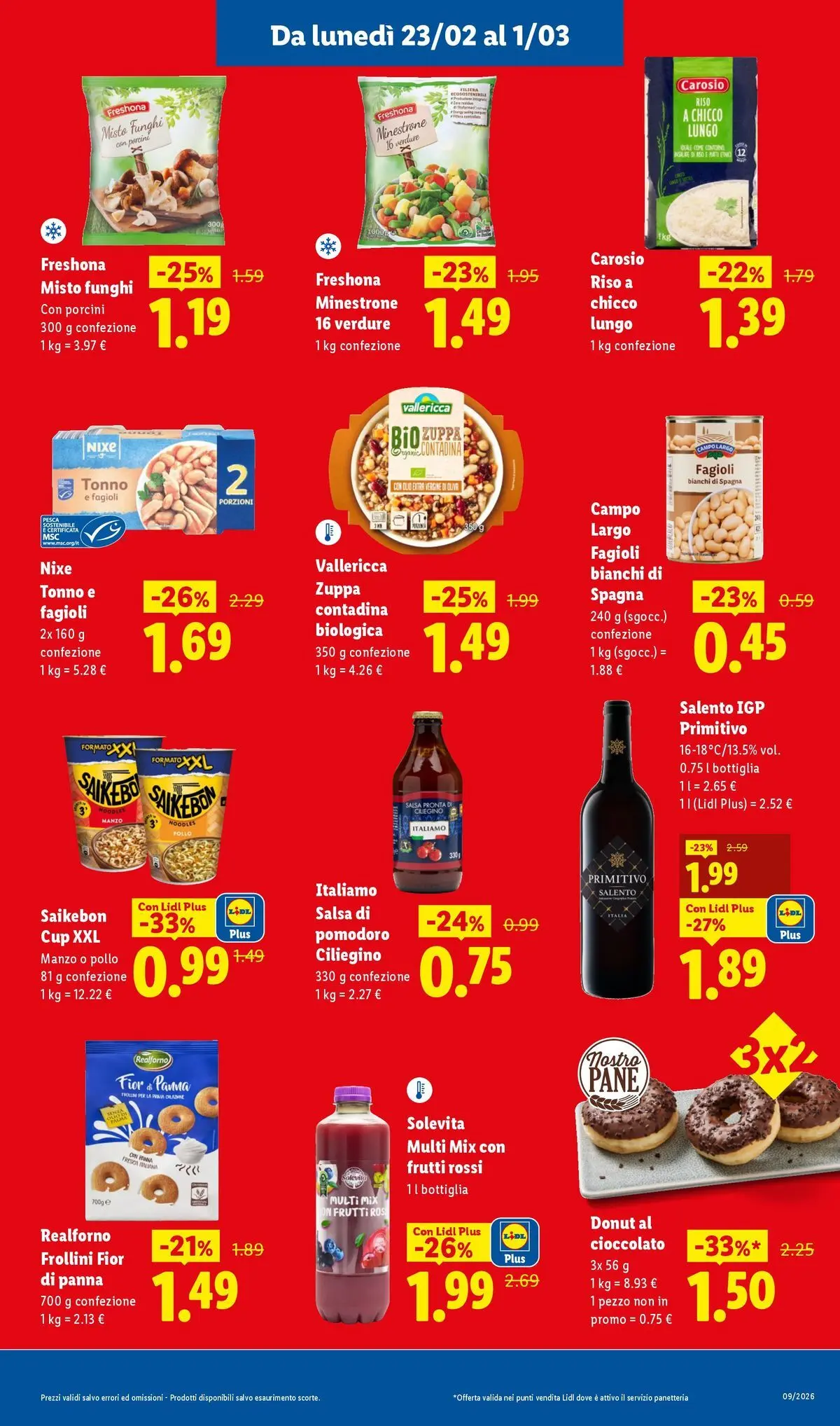 Nuovo Offerte - Super Offerte dal 22/02/2026 > offerte anteprima 🛍️ | Pagina: 7 | Prodotti: Pollo, Riso, Manzo, Fagioli
