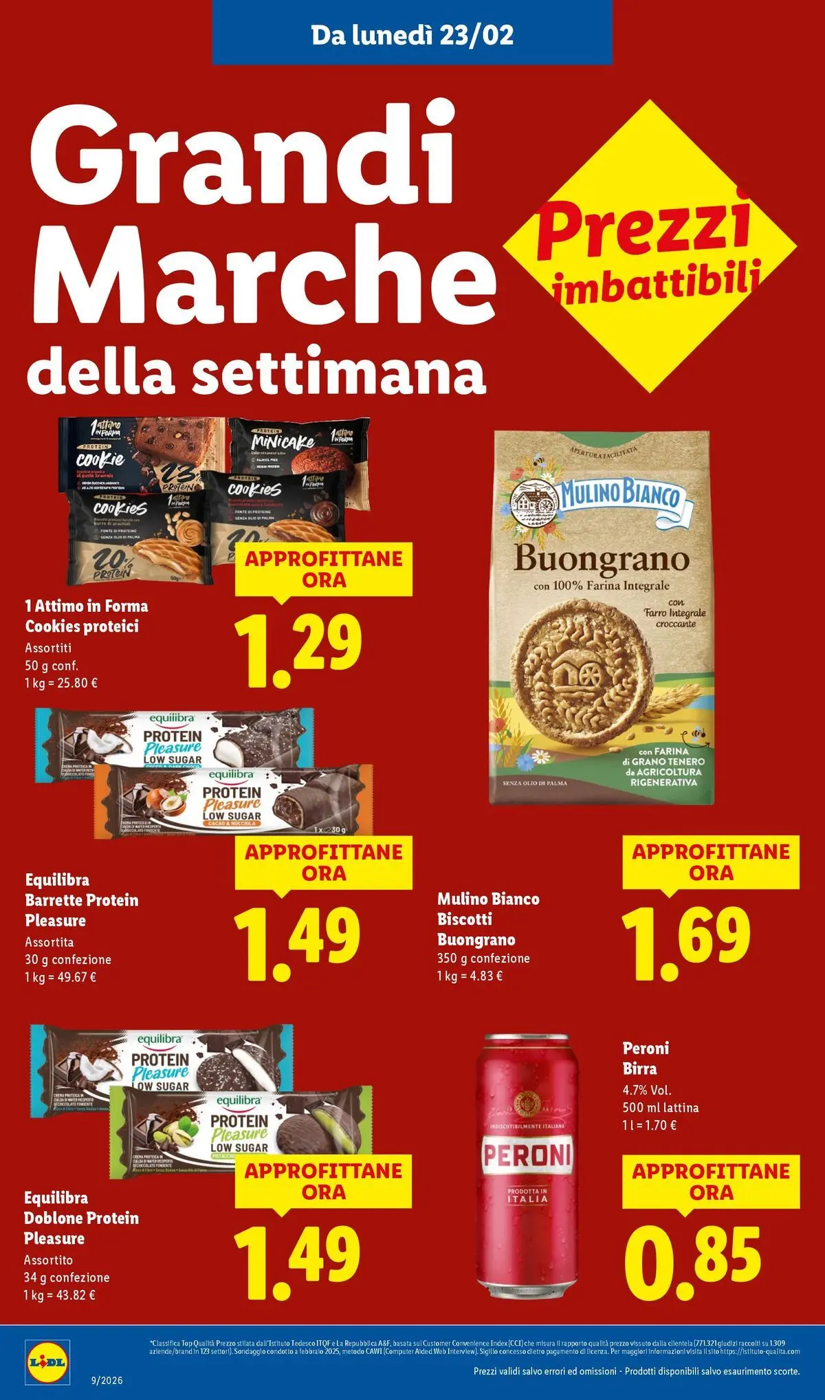 Nuovo Offerte - Super Offerte dal 22/02/2026 > offerte anteprima 🛍️ | Pagina: 16 | Prodotti: Biscotti, Olio, Top, Farro