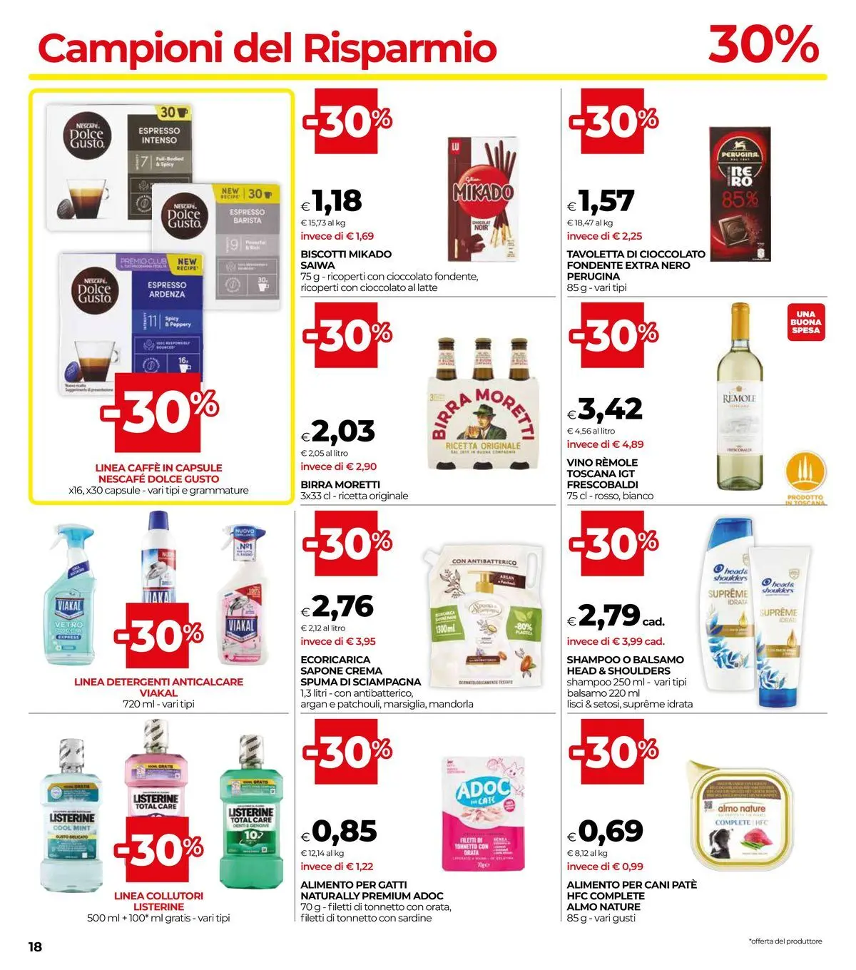 Volantino COOP Anteprima dal ﻿26/02/2026 > NUOVO Promozioni | Pagina: 18 | Prodotti: Paté, Cioccolato, Latte, Vino