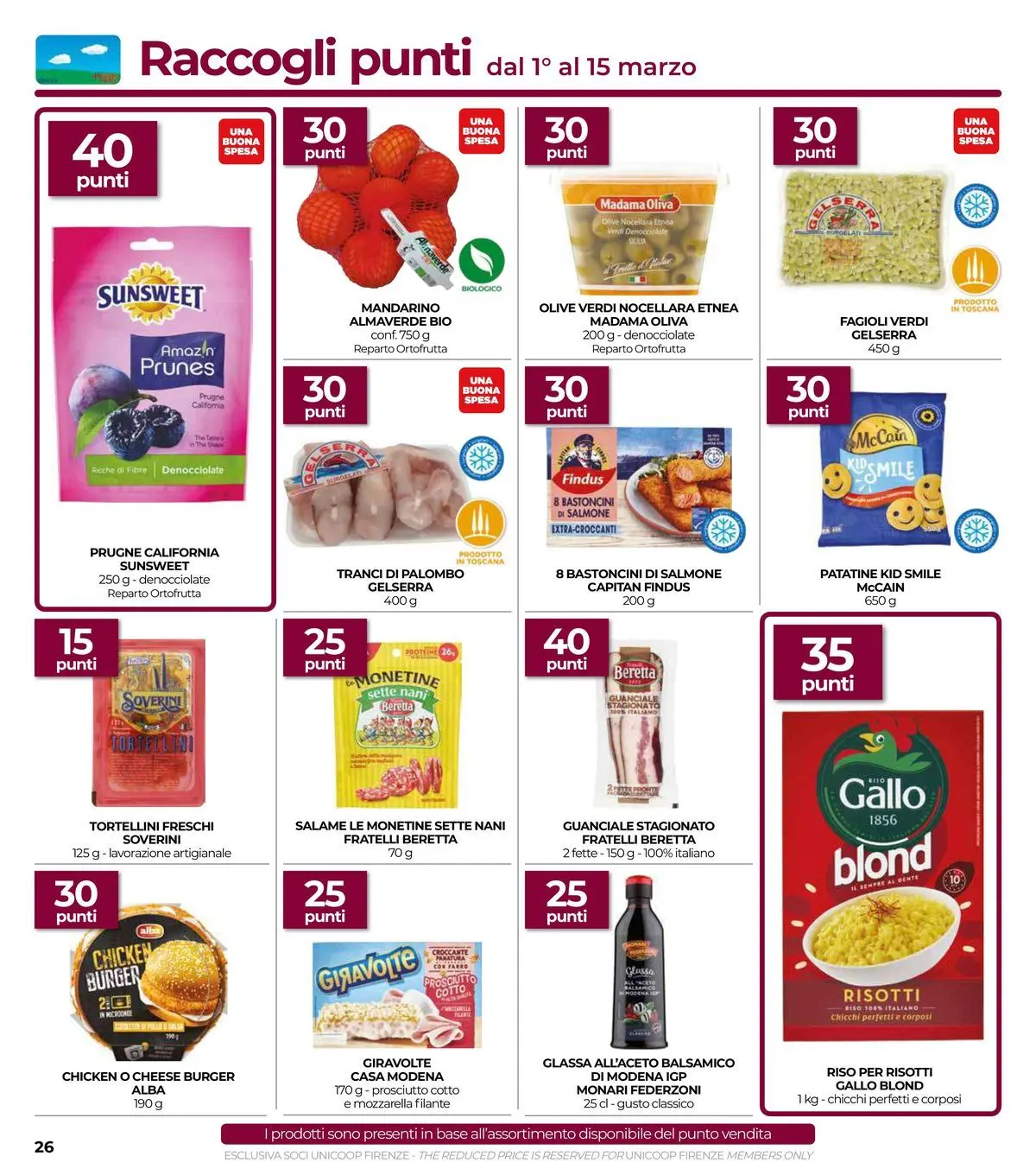 Volantino COOP Anteprima dal ﻿26/02/2026 > NUOVO Promozioni | Pagina: 26 | Prodotti: Patatine, Fagioli, Mozzarella, Olive