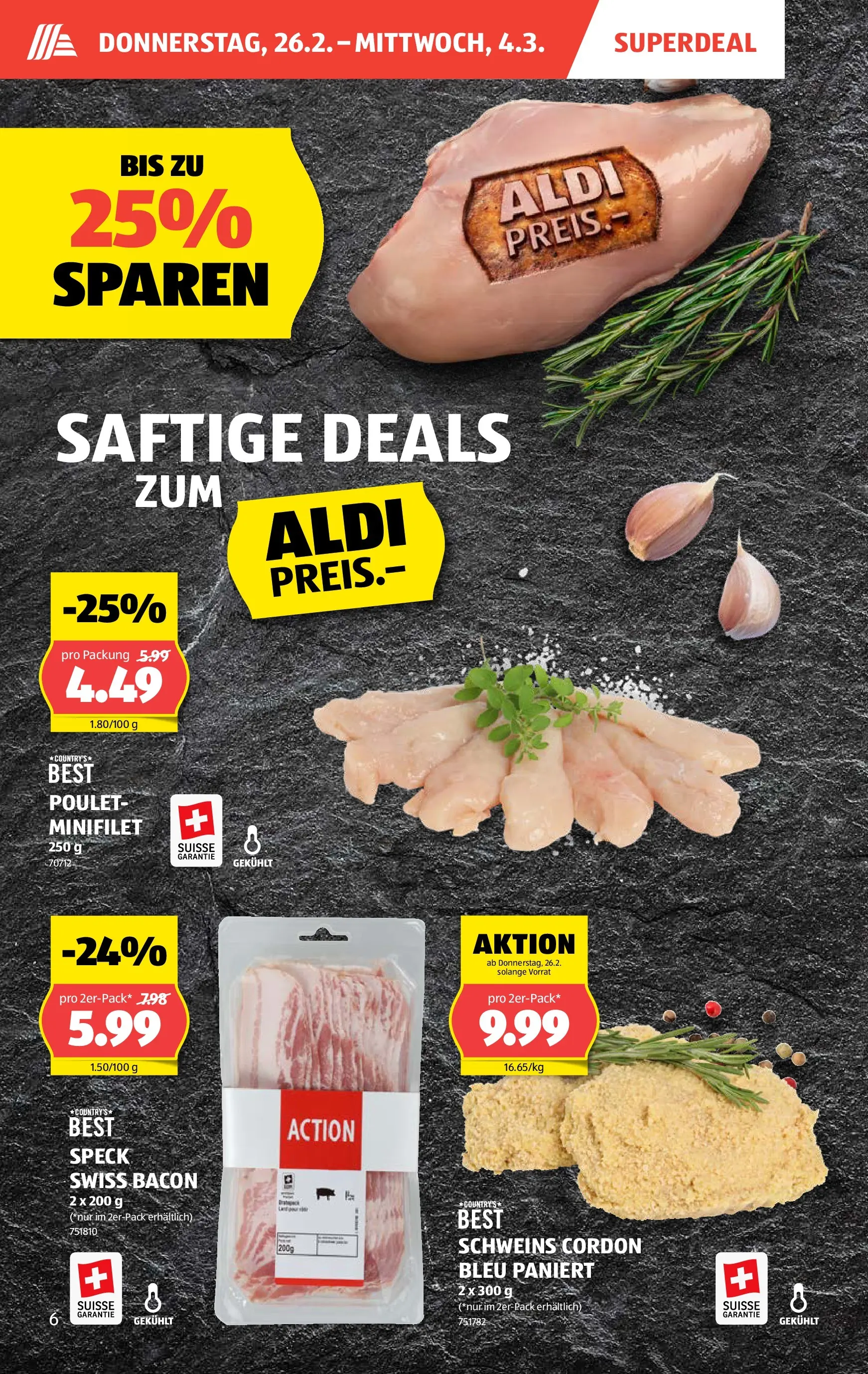 Aldi Aktionen (26.02.2026 - 04.03.2026) - Prospekt | Seite: 6