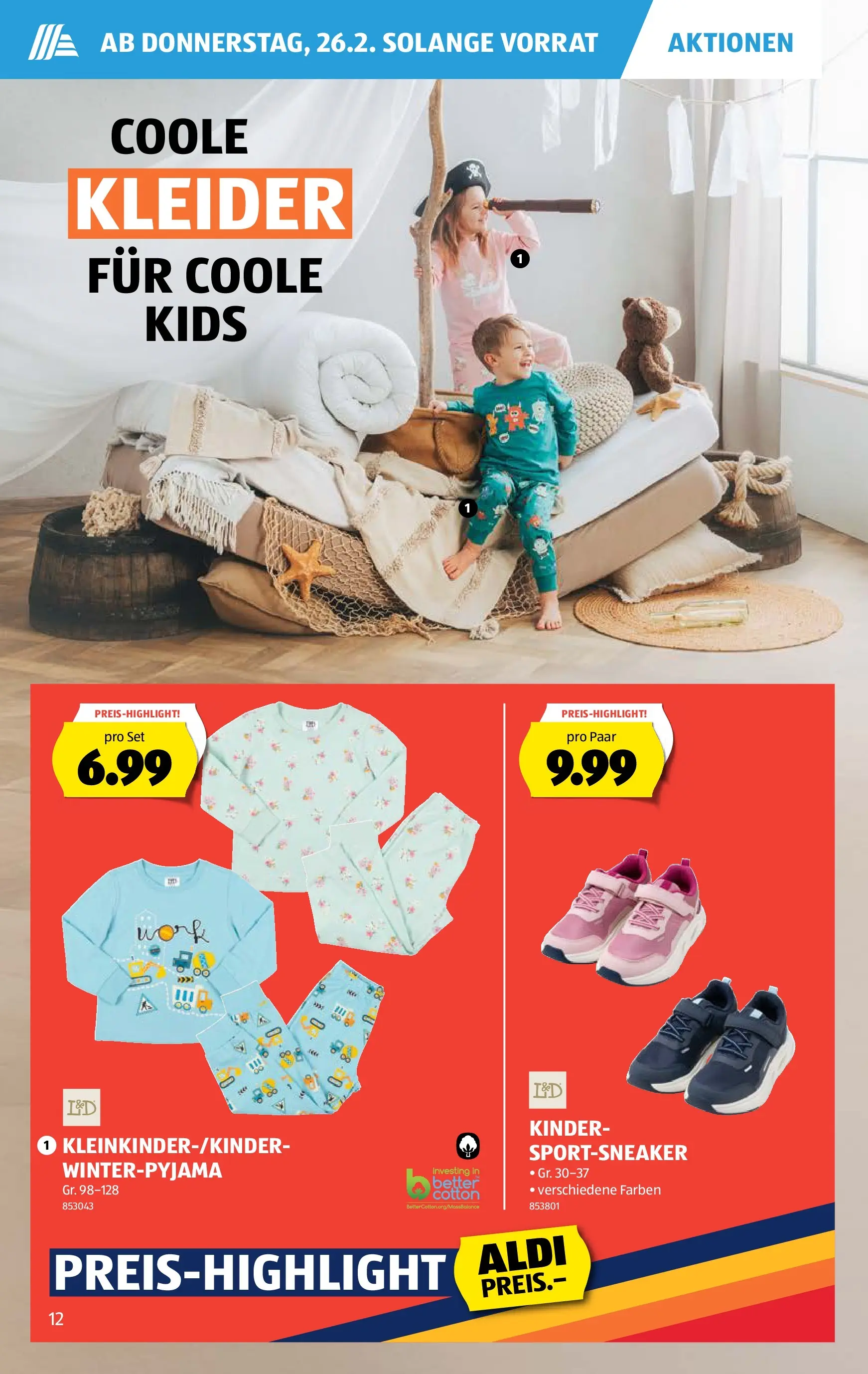 Aldi Aktionen (26.02.2026 - 04.03.2026) - Prospekt | Seite: 12 | Produkte: Kleider