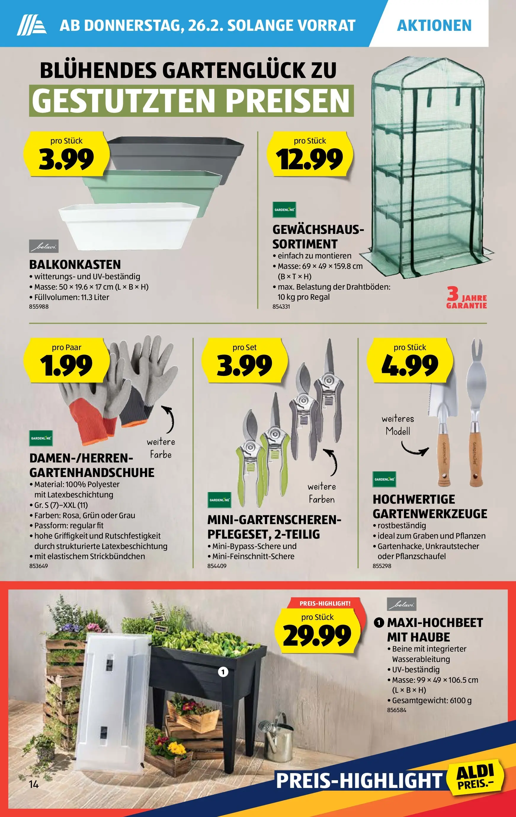 Aldi Aktionen (26.02.2026 - 04.03.2026) - Prospekt | Seite: 14 | Produkte: Regal