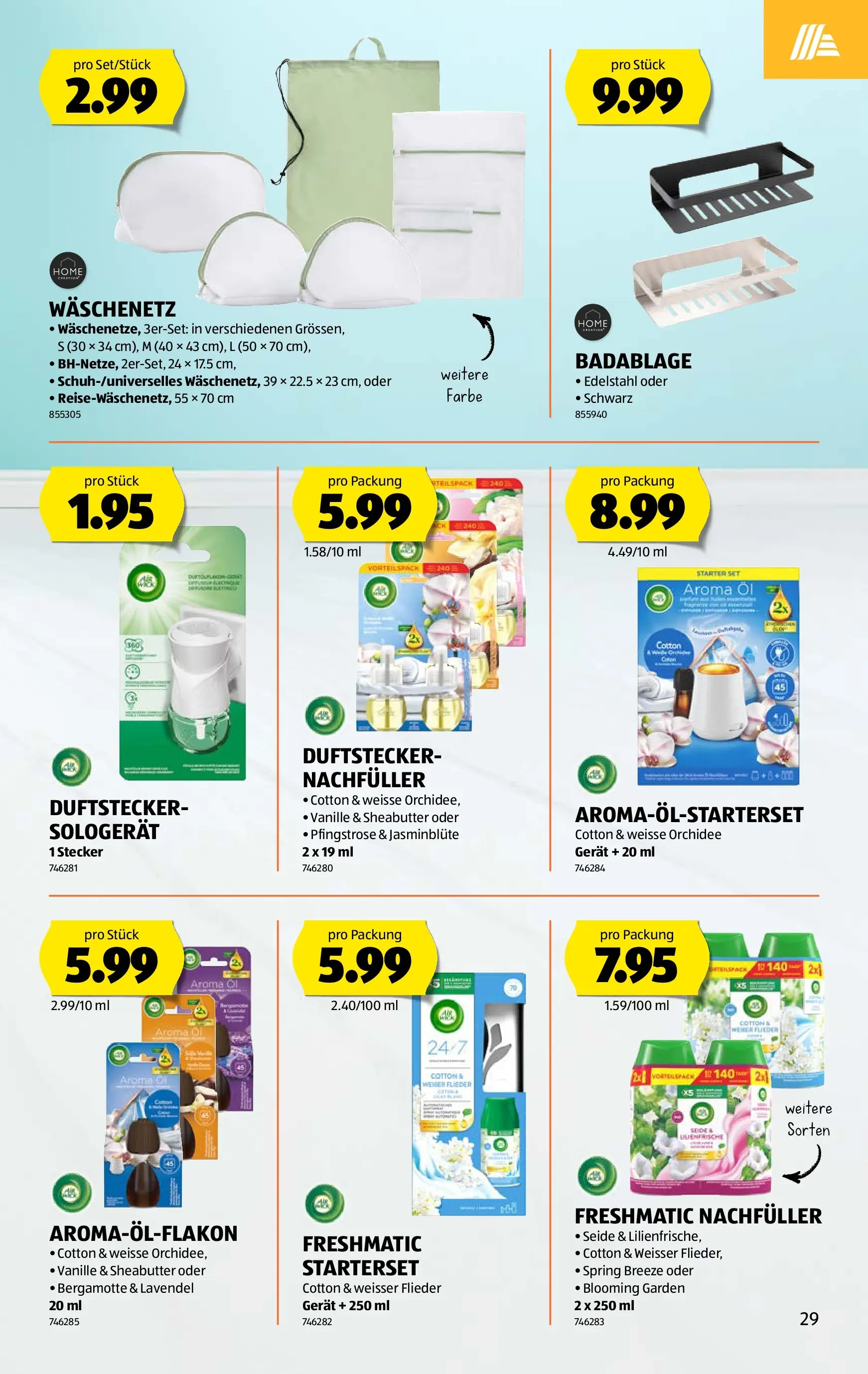 Aldi Aktionen (26.02.2026 - 04.03.2026) - Prospekt | Seite: 29 | Produkte: Badablage, Öl