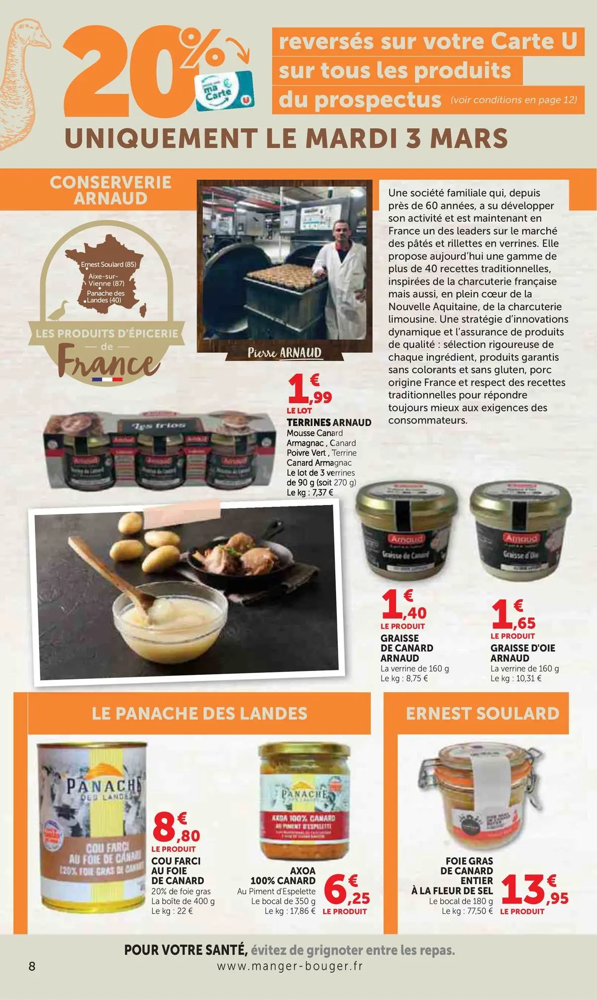 Super U - Catalogue SUPER U à partir du 24/02/2026 - promo en ligne | Page: 8 | Produits: Mousse, Poivre, Piment d'espelette, Pâtes
