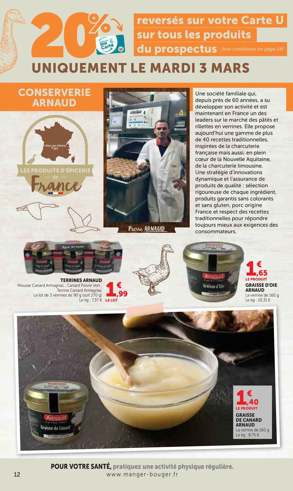 Hyper U - Catalogue HYPER U à partir du 24/02/2026 - promo en ligne | Page: 12 | Produits: Graisse de canard, Mais, Poivre, Porc