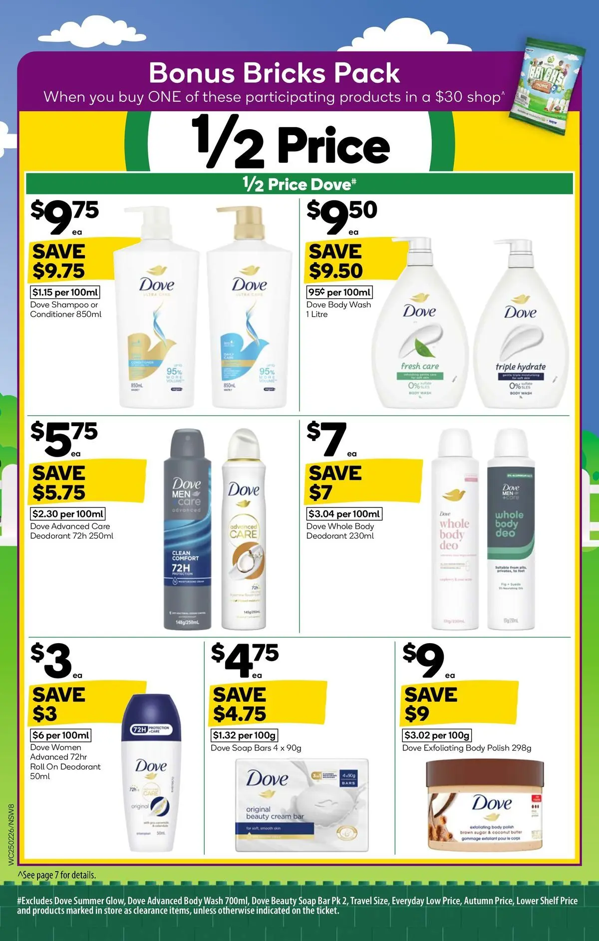 ﻿Woolworths catalogue valid from 24/02/2026 > Online Australia | Page: 8 | Products: Shelf, Deodorant, Polish, Sugar