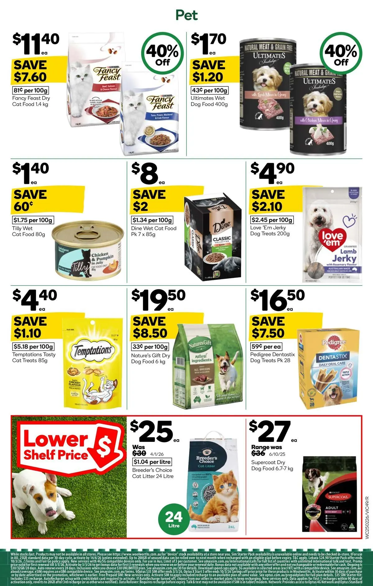 Deals - Weekly Catalogue 25th February - 24/02/2026 > weekly / monthly specials | Page: 47 | Products: Lamb, Meat, Dog food, Pumpkin