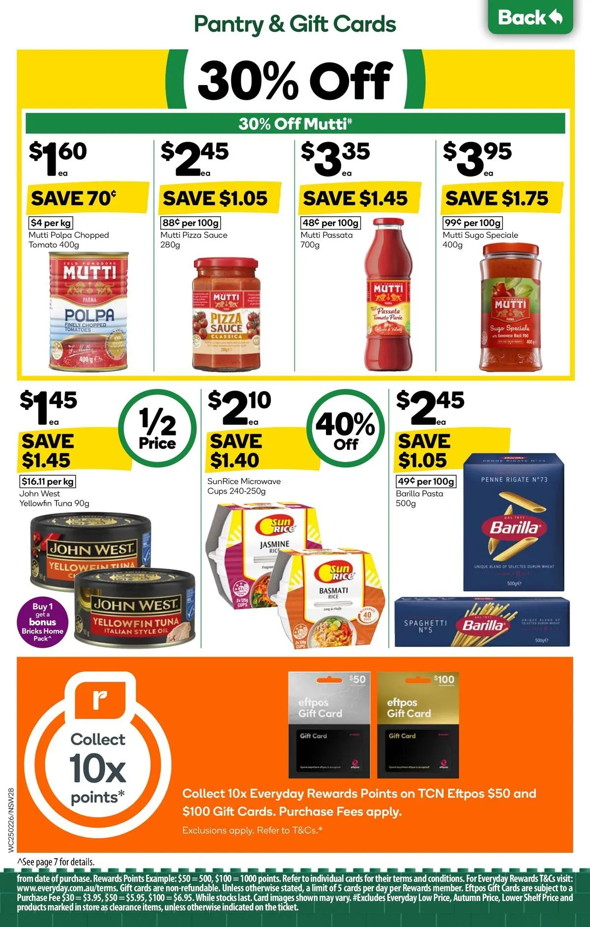 ﻿Woolworths catalogue valid from 24/02/2026 > Online Australia | Page: 26 | Products: Cups, Pizza, Rice, Wheat
