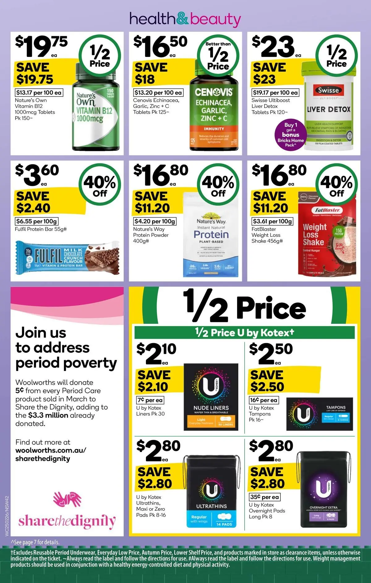 ﻿Woolworths catalogue valid from 24/02/2026 > Online Australia | Page: 40 | Products: Chocolate, Weight loss, Weight, Tablets