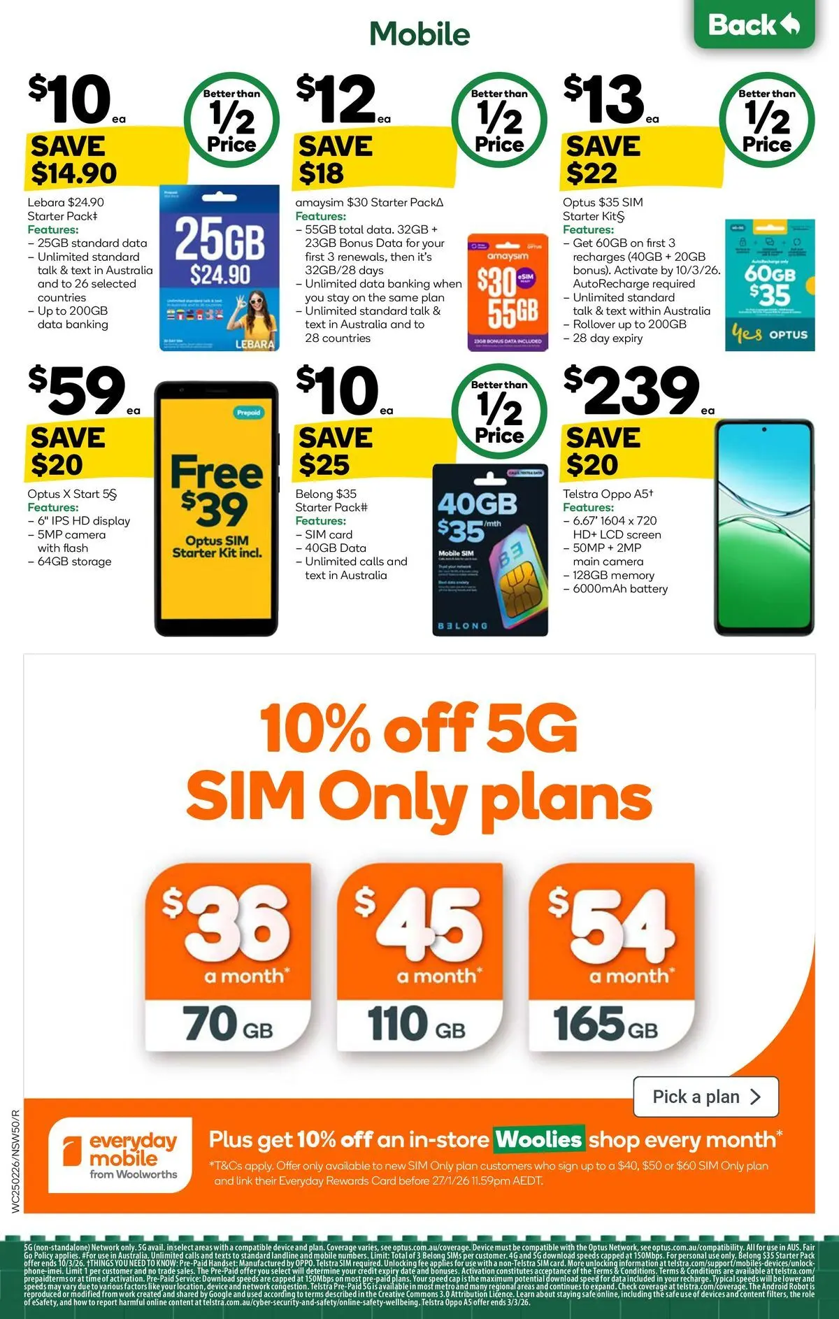 ﻿Woolworths catalogue valid from 24/02/2026 > Online Australia | Page: 48 | Products: Date, Cap, Safe, Robot