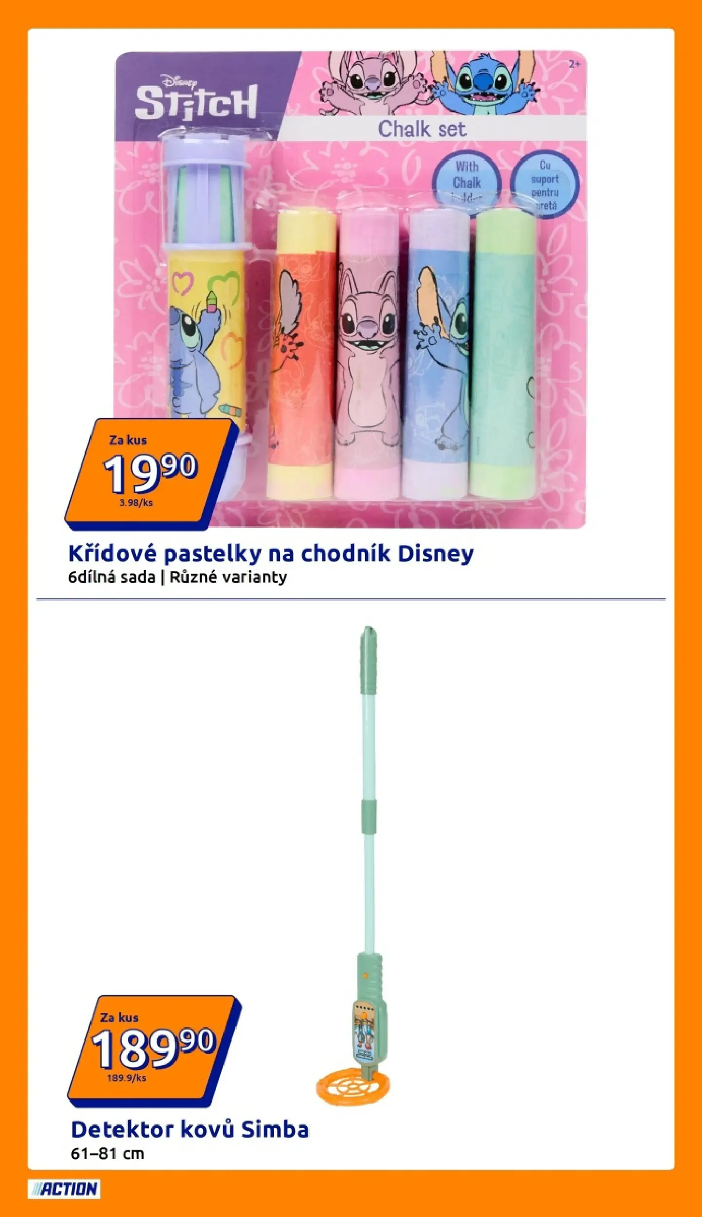 Action leták od 25.02.2026 - Akční leták online | Strana: 6 | Produkty: Pastelky, Detektor kovu