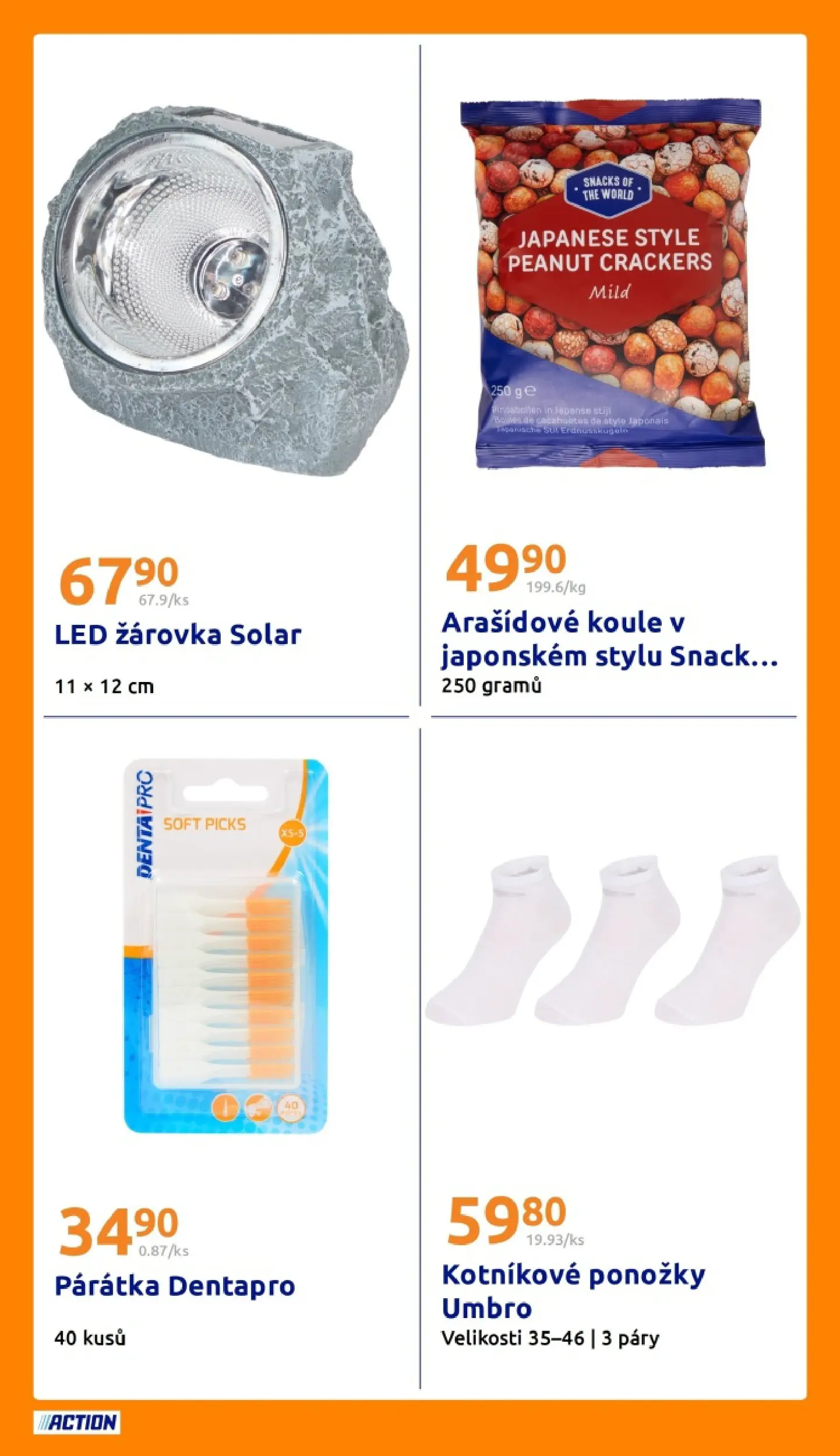 Action leták od 25.02.2026 - Akční leták online | Strana: 18 | Produkty: Ponožky, LED