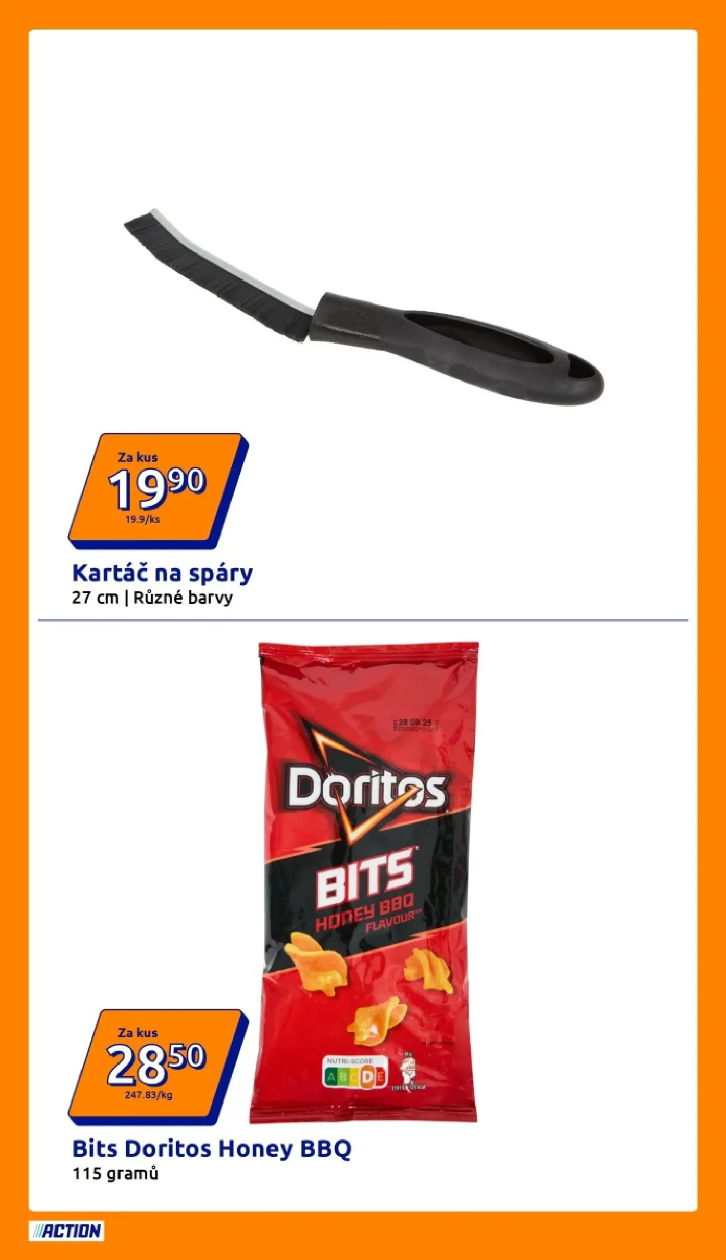 Action leták od 25.02.2026 - Akční leták online | Strana: 21 | Produkty: Doritos, Barvy, Kartáč
