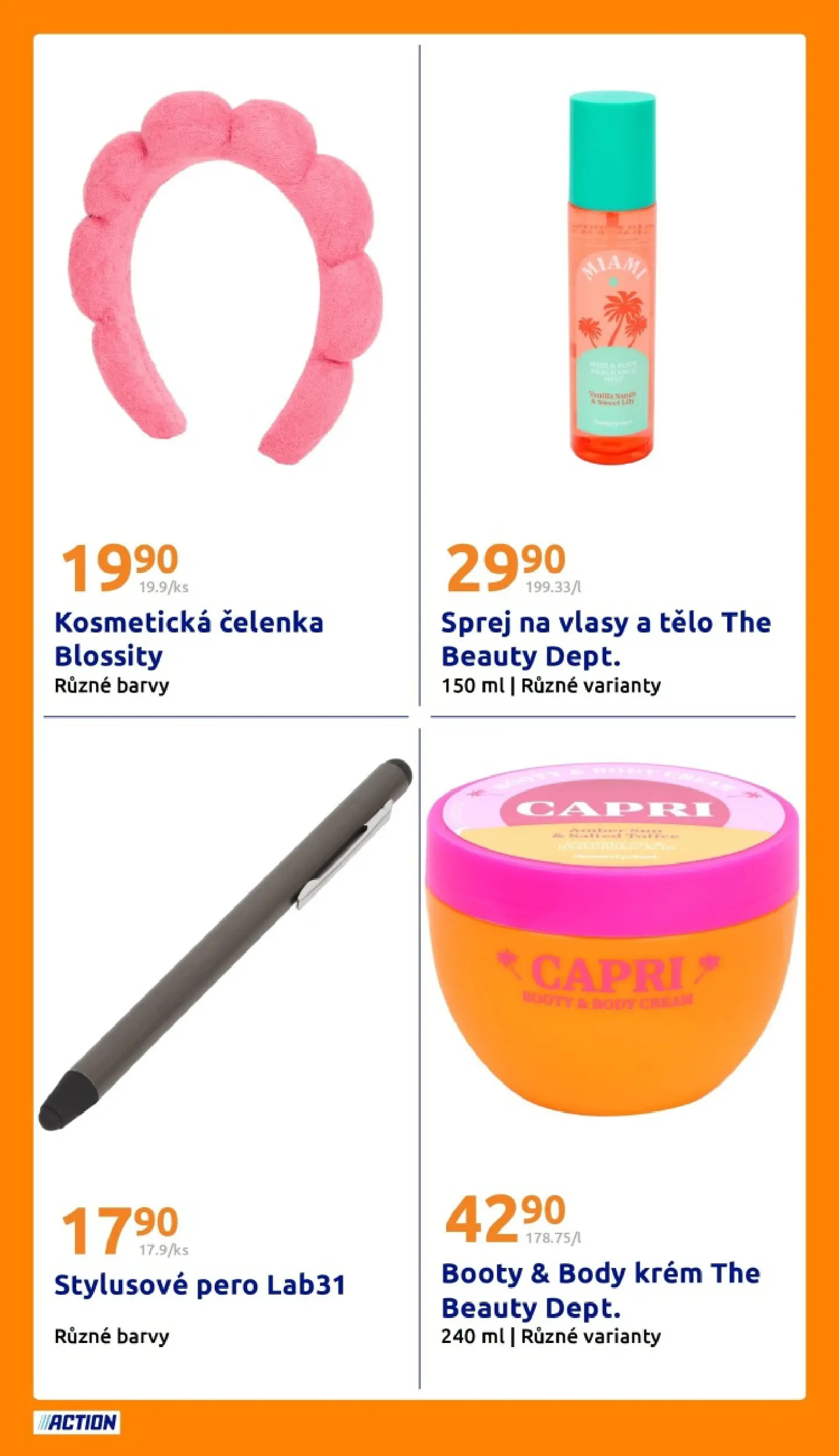 Action leták od 25.02.2026 - Akční leták online | Strana: 26 | Produkty: Kosmetická čelenka, Krém, Body, Barvy