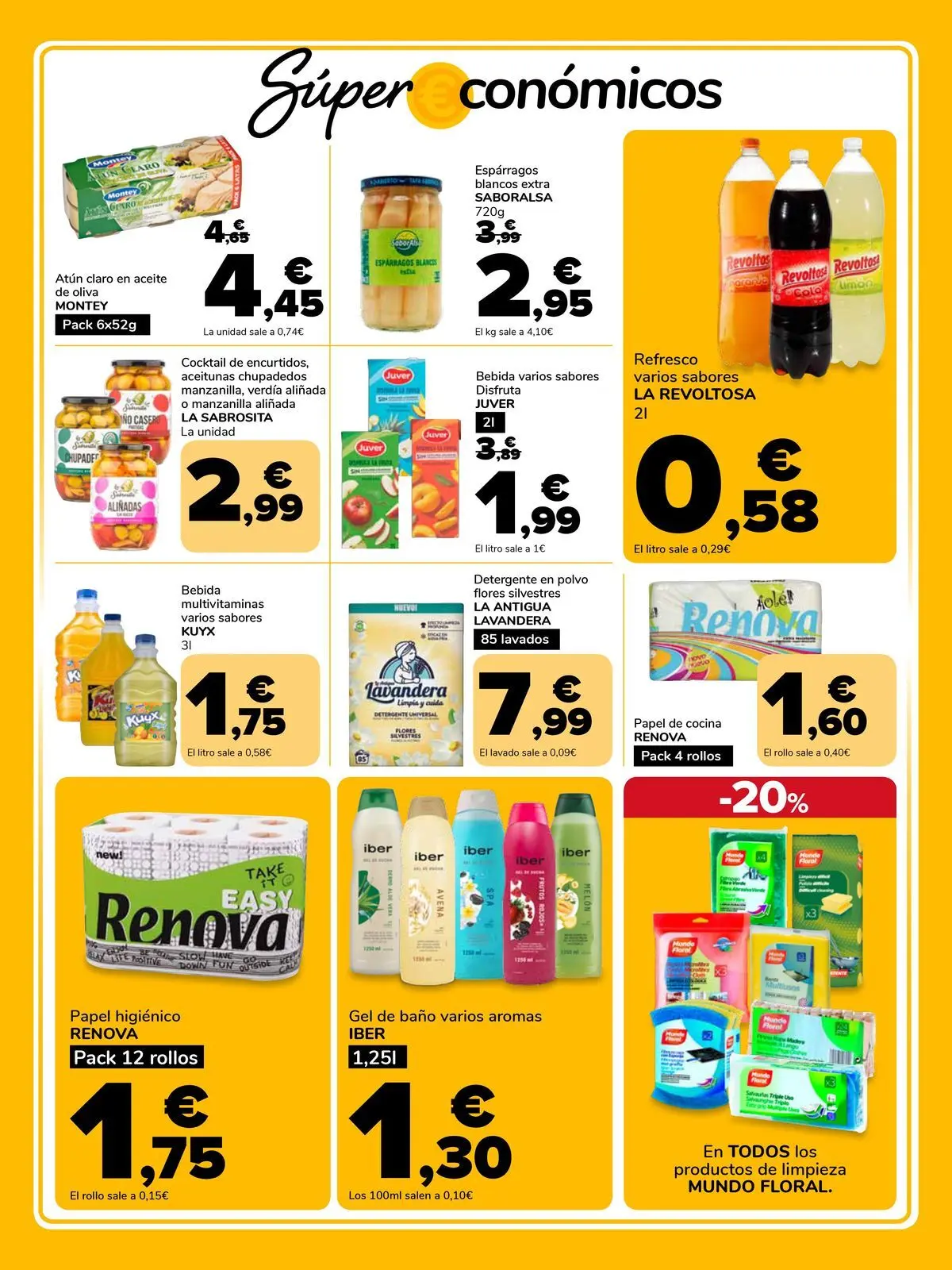 Supeco folleto 26/02/2026 - 17/03/2026 | Página: 3 | Productos: Polvo, Φορτιστής, Cocina, Atún claro