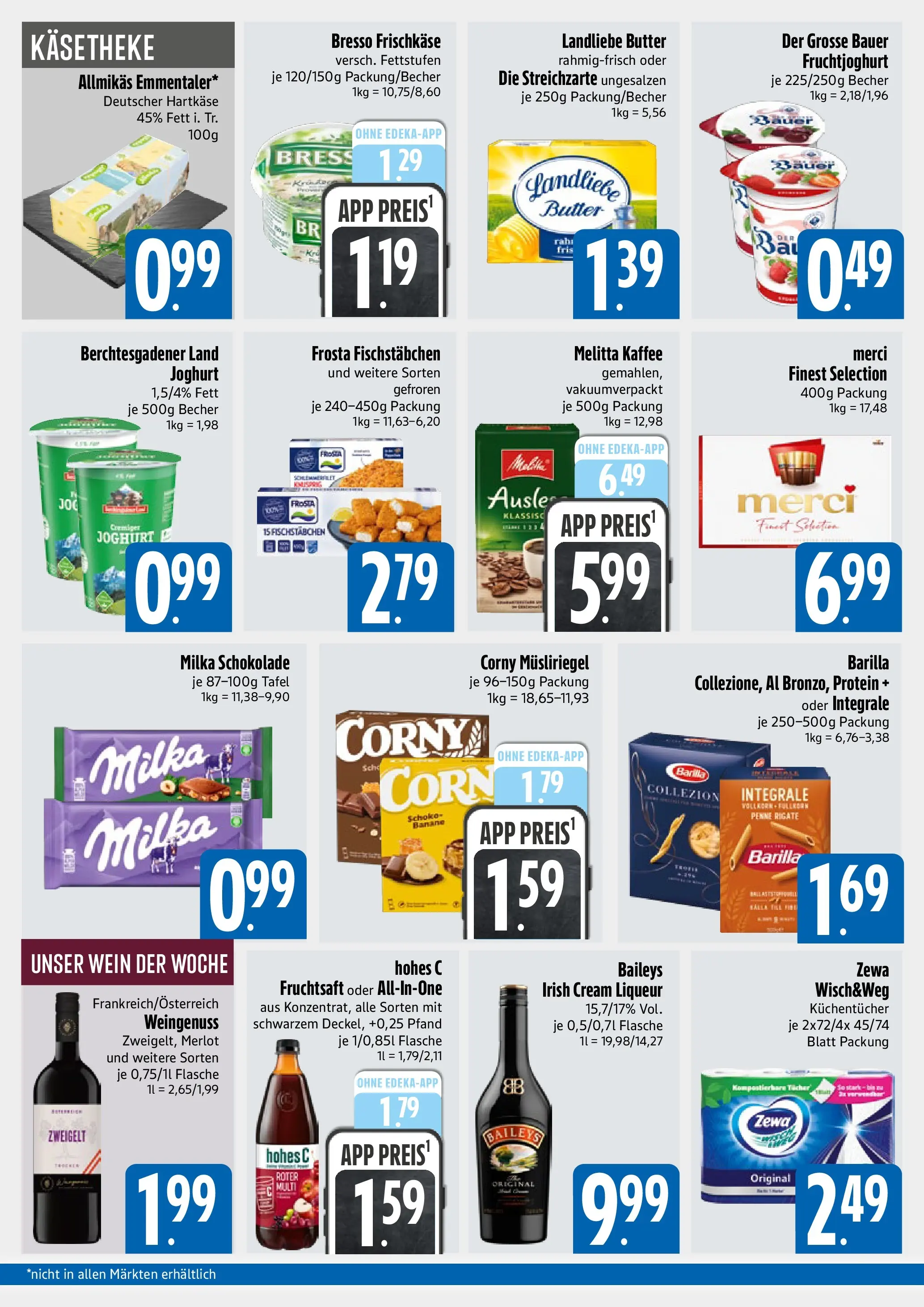 Angebote - E xpress: Wochenangebote (ab 01.03.2026) zum Blättern | Seite: 2 | Produkte: Joghurt, Frosta, Baileys, Hohes c